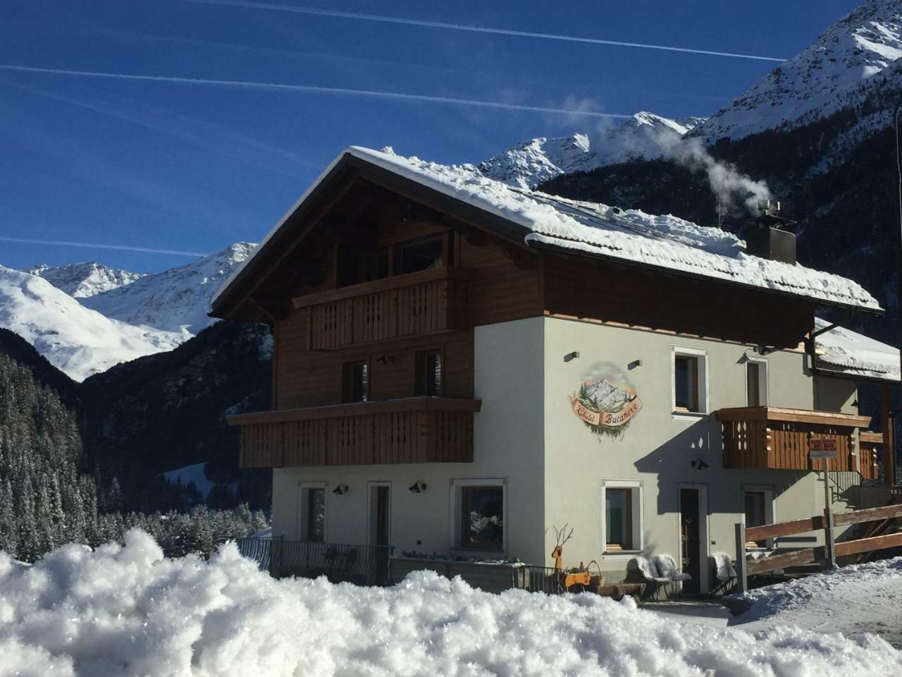 سانتا كاترينا فالفورفا Chalet Bucaneve المظهر الخارجي الصورة